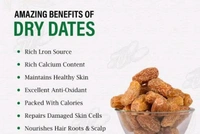 Yellow Dry Dates For Health Morning 100g Pack