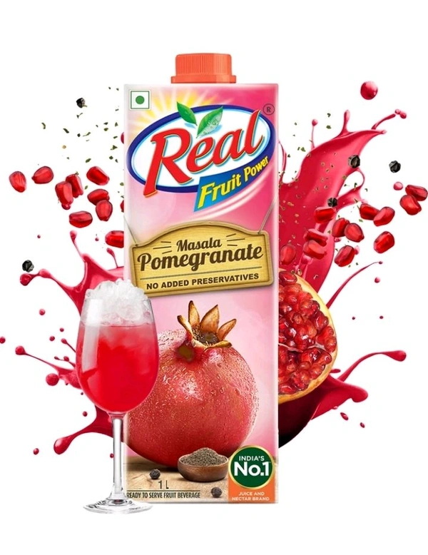 Real Masala Pomegranate Juice (1 L)