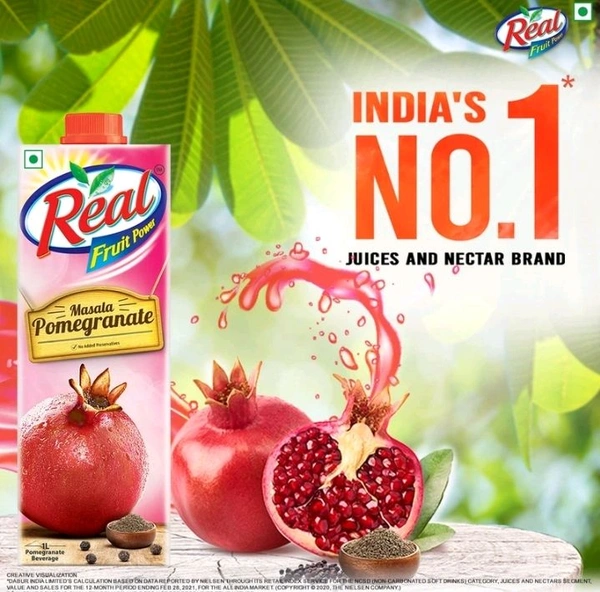 Real Masala Pomegranate Juice (1 L)