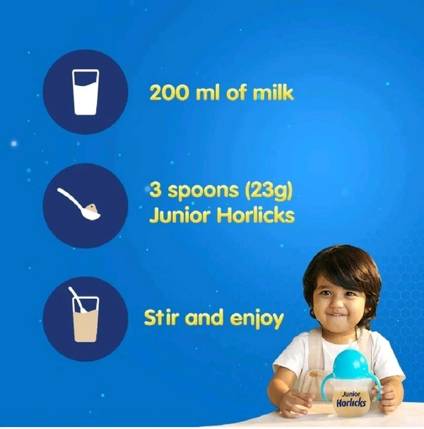 Junior Horlicks Vanilla BiB 500g