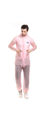 Men Solid Multicolour Raincoat Free size Pack Of One