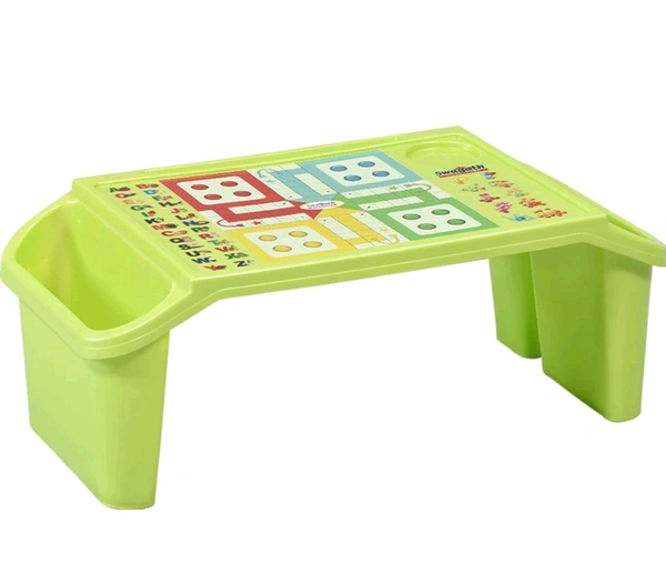 Plastic Study Table Finish Colour Multi -pre Assembled