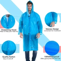 Regular Solid Raincoat Pack Of One
