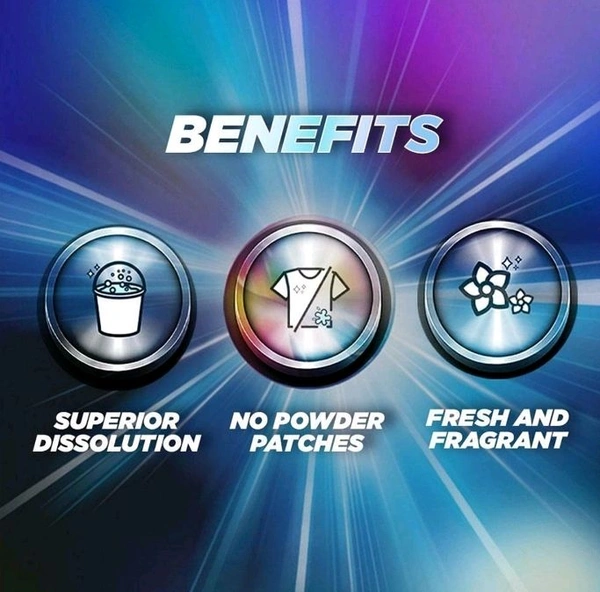 Rin Matic Top Load Bright Lock Technology Liquid Detergent 2 Kg