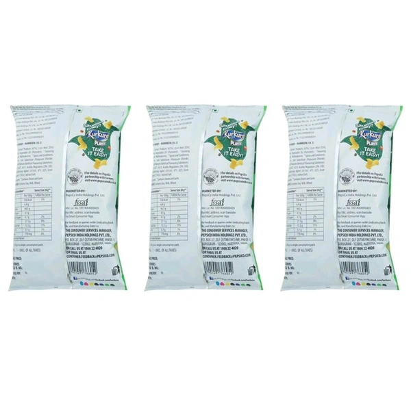 Kurkure Cheese Puffcorn Pack of 3 55 g