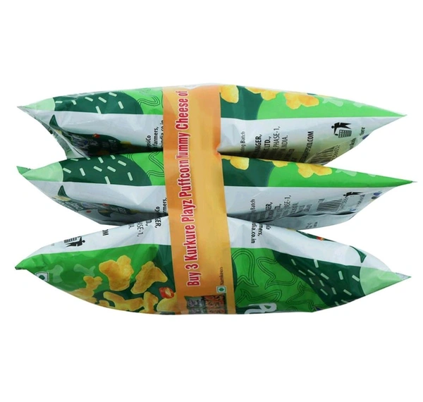 Kurkure Cheese Puffcorn Pack of 3 55 g