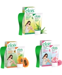 Hair Removal Cream Rose, Papaya, Alovera Extra 50g Cream ( 150g,Set Of 3)