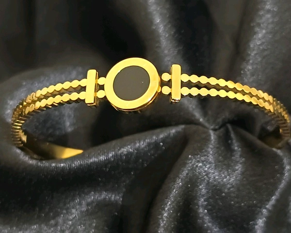 Black Circle Bangle