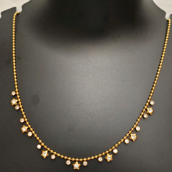 Stone Star Charm Necklace