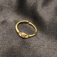 Adjustable Single Stone Ring