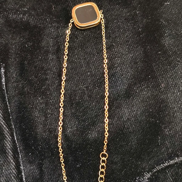 Single Square Stone Bracelet