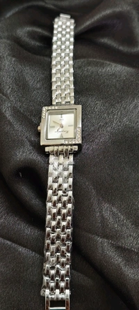 Rectangle Dial Watch - silver