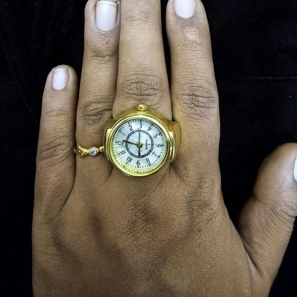 Adjustable Ring Watch
