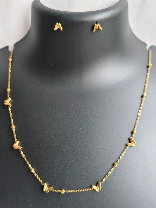 Butterfly Necklace Set