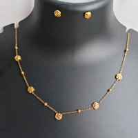 Rose Necklace Set