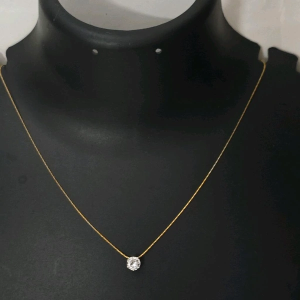 Single Stone Neckpiece