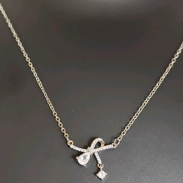 Silver Colour Stainless Steel Necklace
