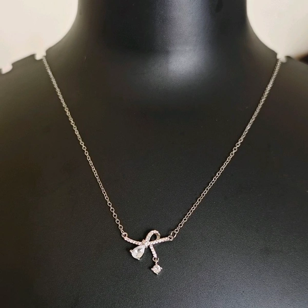Silver Colour Stainless Steel Necklace