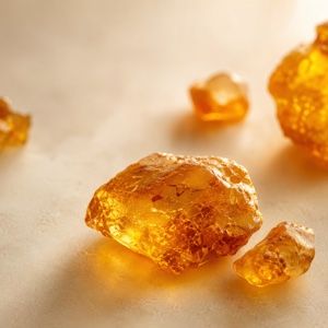 Amber resin