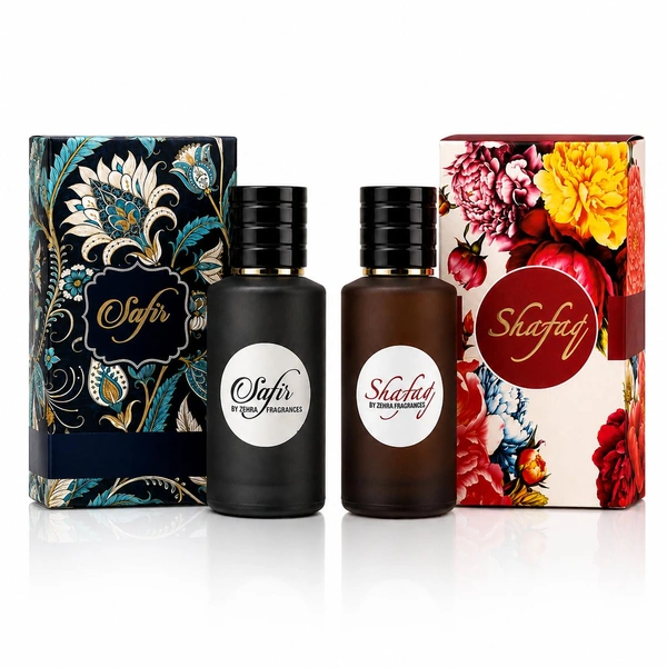ZEHRA 100ml Combo of Eau De Perfume for Long Lasting Fragrance Upto 8 to 10 Hours | Skinn Firendly Premium Perfume for Man & Woman | Best Perfume Gift Choice With Notes of White Floral Rose Powder