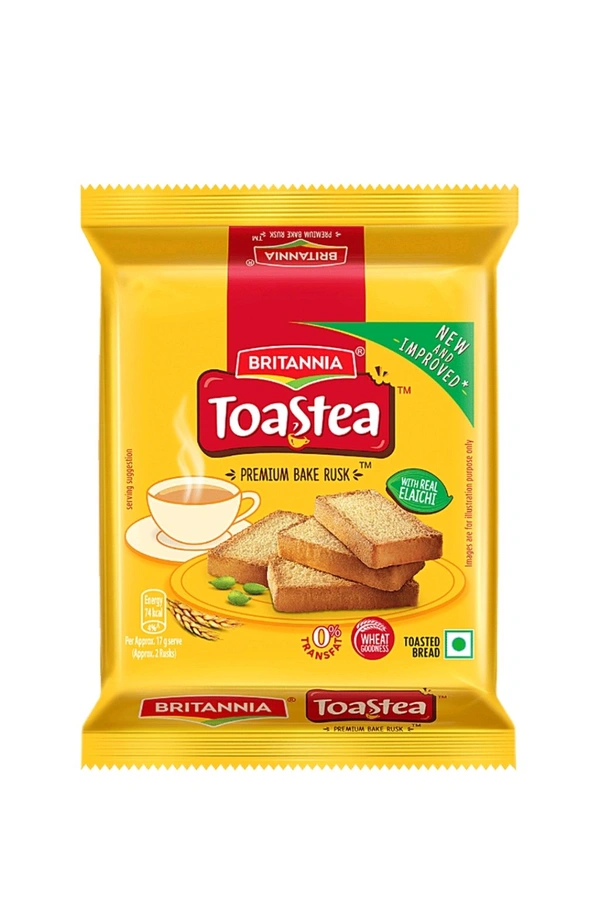 Britannia Toastea Premium Bakery Rusk (10-MRP)
