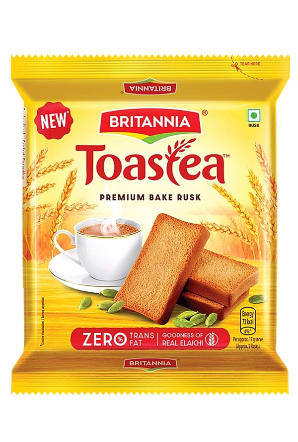 Britannia Toastea Premium Bakery Rusk (40-MRP)
