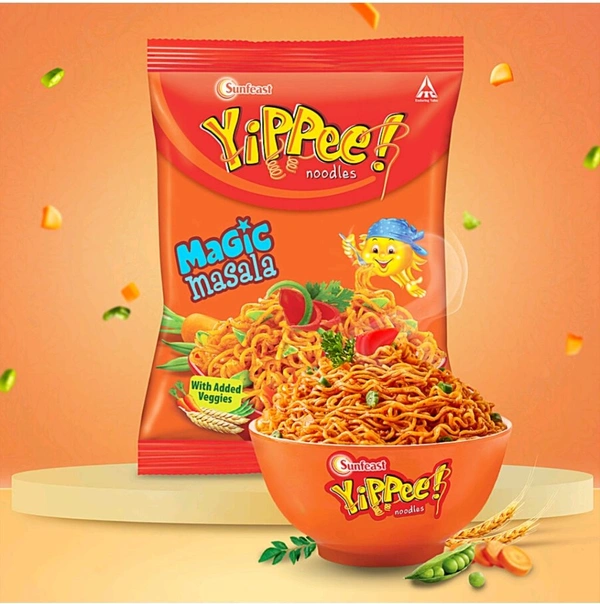 Yippee Magic Masala - Instant Noodles (15-MRP)