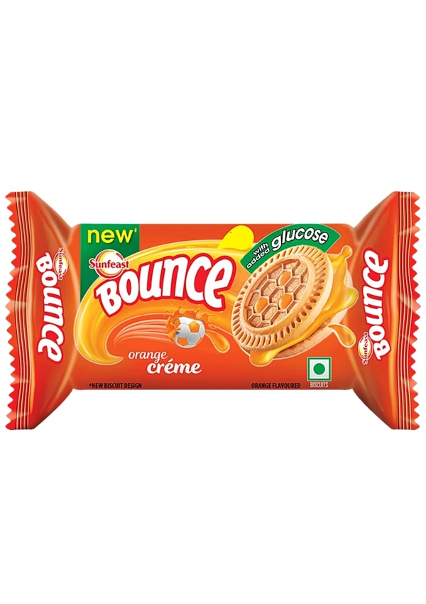 ITC Sunfeast Bounce Orange Cream (5-MRP)