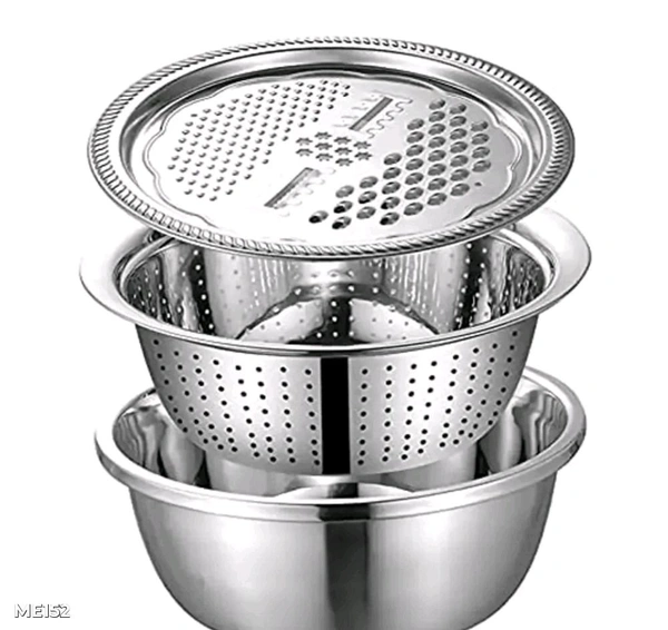 3 In 1 Grater,stainer And Slicer*