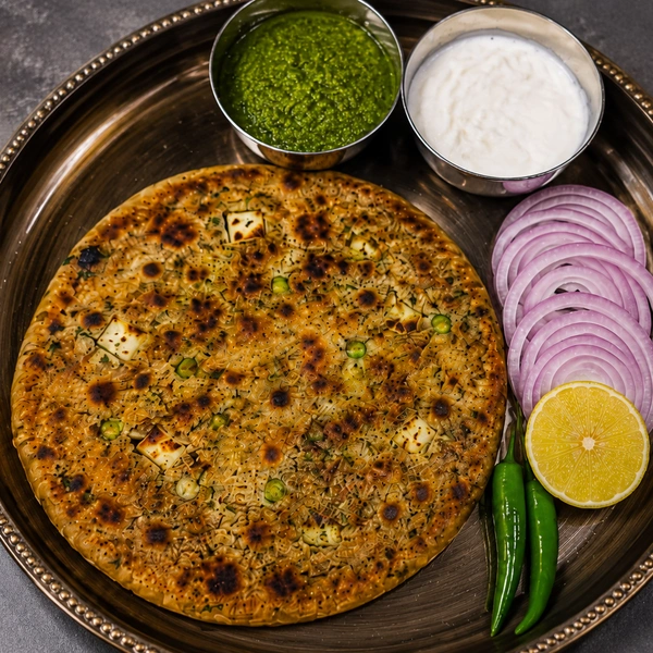 Multigrain Paneer Power Paratha with Desi Cow Ghee | High Protein Healthy Meal | Urjas Life