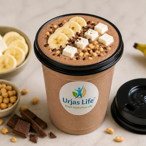 Chocolate Banana Paneer Smoothie | High Protein Healthy Smoothie | Urjas Life