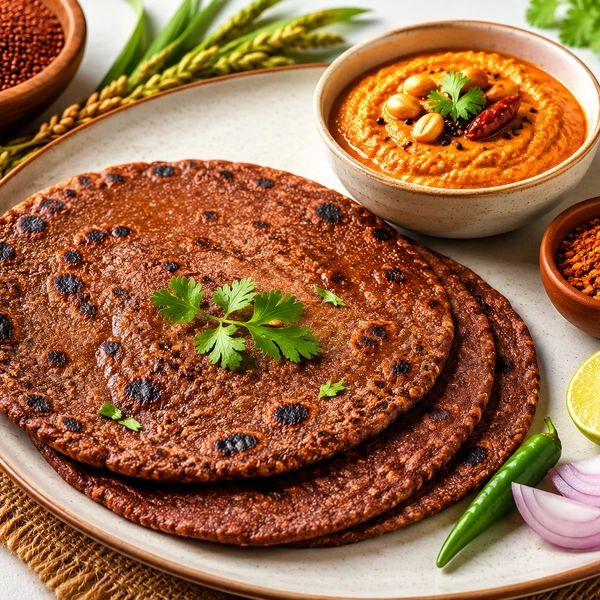 Healthy Ragi Roti with Special Chutney | High Fibre Healthy Meal | Urjas Life