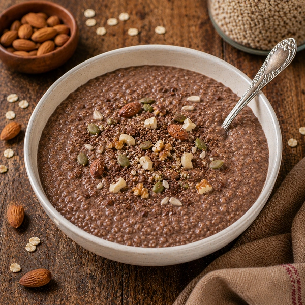 Smart Food Nutrition Bowl - ( With Chocolate )