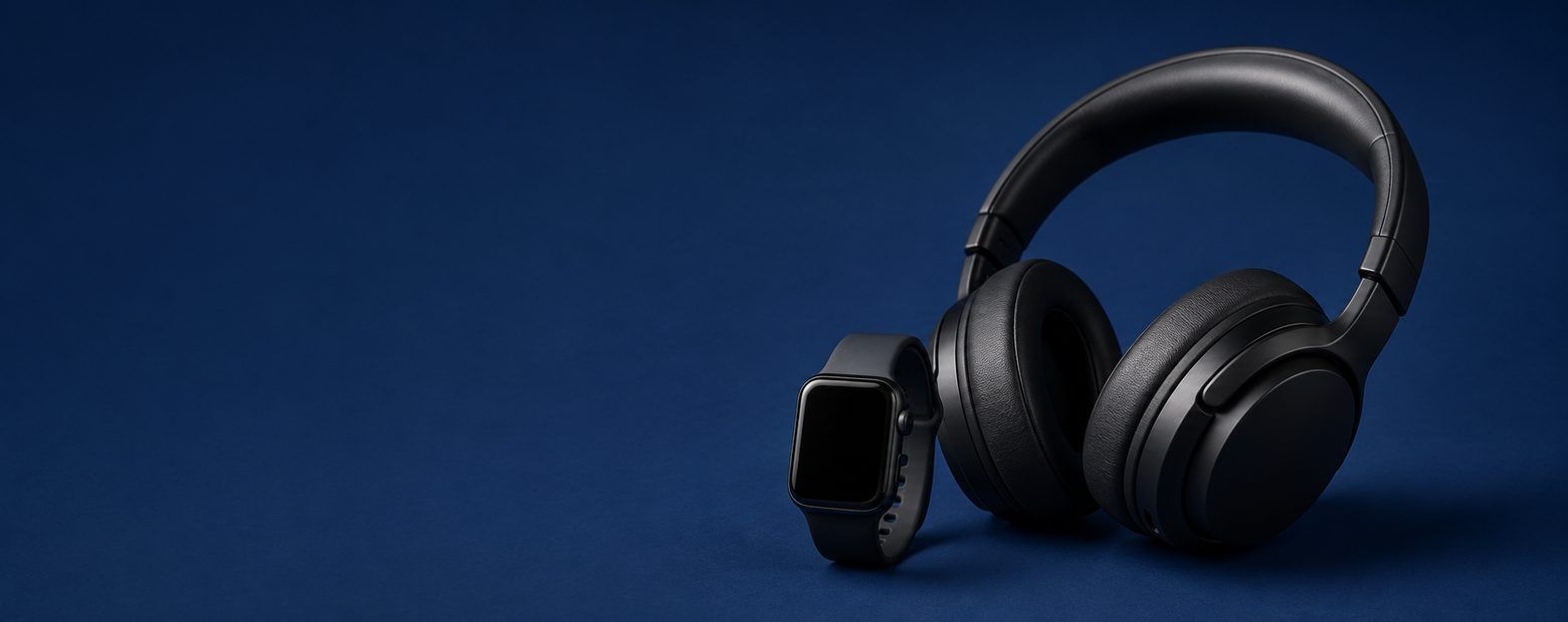Electronic gadgets — smart watches and headphones, COD on every order