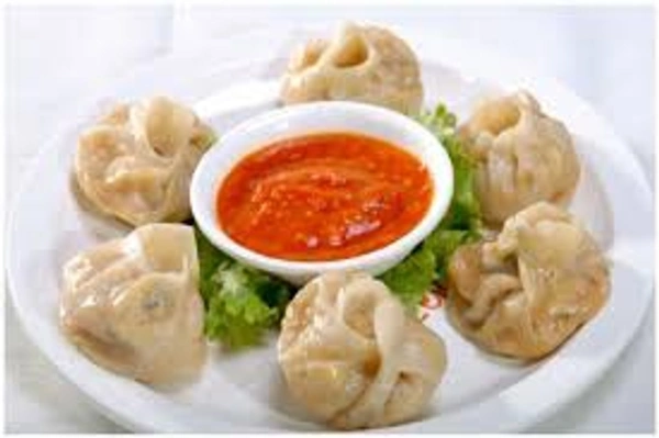 Chicken Momo With Chicken Shup - MOMO KING, FRY