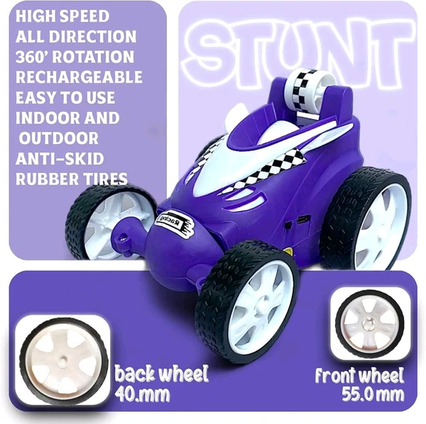 Smart Boy 360° Rechargeable Stunt Car, a remote-controlled toy.