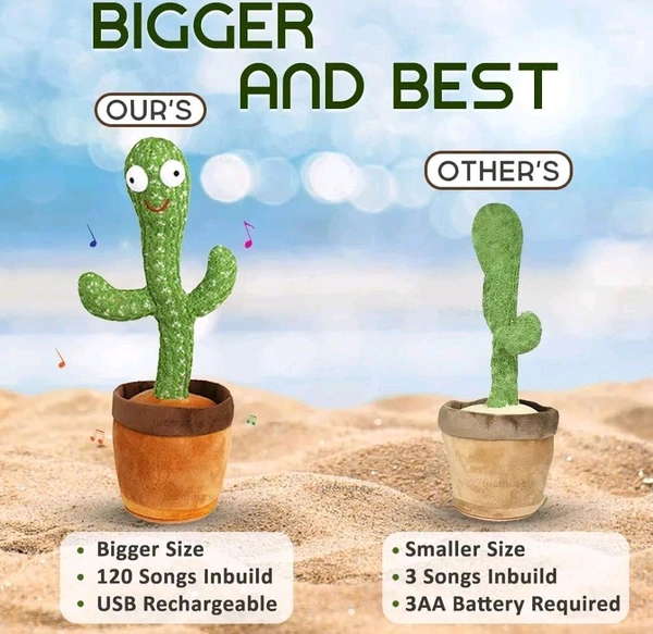 DANCING THE CACTUS WITH HINDI SONGS AND REPEATED VOICE .