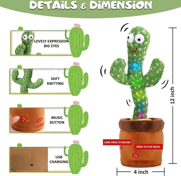 DANCING THE CACTUS WITH HINDI SONGS AND REPEATED VOICE .