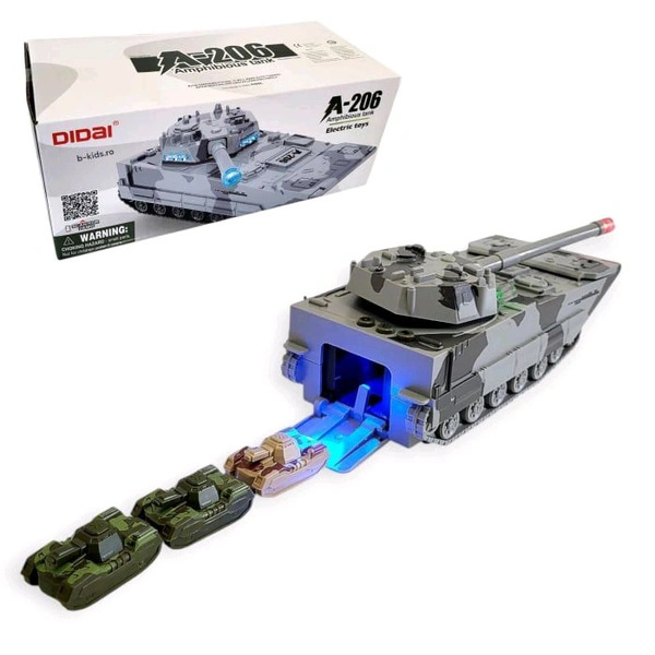 DIDAI A-206 Amphibious Tank, a remote-controlled toy vehicle.