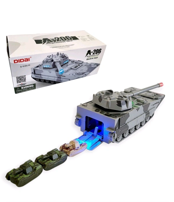 DIDAI A-206 Amphibious Tank Electric Toy