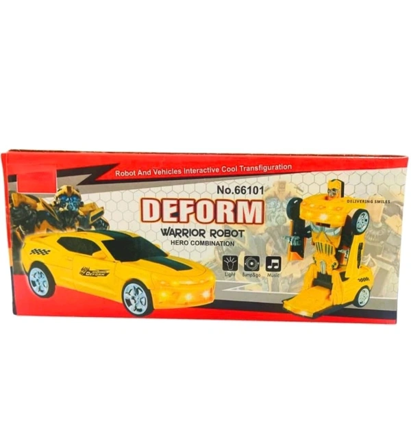 Deform Warrior Robot Toy For Kids
