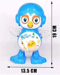 Musical Toys for Baby | Dazzling Lights | Dynamic Sound Toys | 3+ Year Old Baby | Musical Flash Lightning Walking | Ideal for Gifting | Penguin Ig | Multicolor
