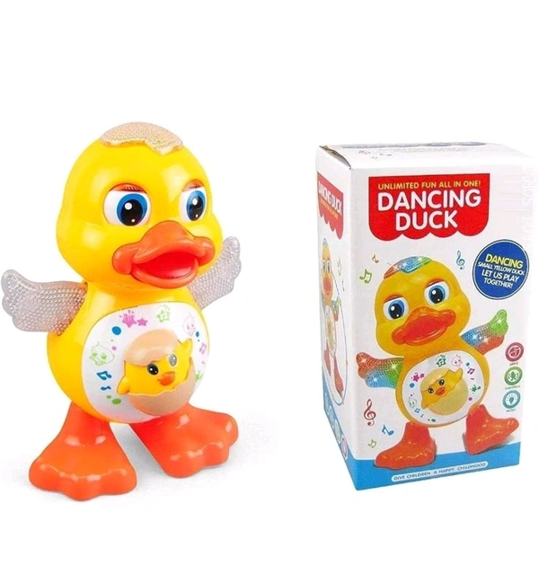 Dancing Duck with Music, Flashing Lights and Real Dancing Action Toy for Kids