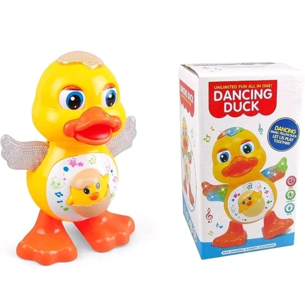 Dancing Duck with Music, Flashing Lights and Real Dancing Action Toy for Kids
