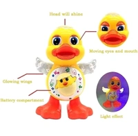 Dancing Duck with Music, Flashing Lights and Real Dancing Action Toy for Kids