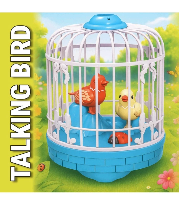 RECHARGEABLE Talking Bird Toy for Kids | Repeats What You Say | Singing, Speaking, and Dancing Bird Toy| Funny Education Toys for Children Playing at Home