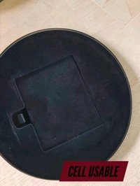 personalized crystal LED crescent moon lamp with a rotating heart-shaped photo frame.