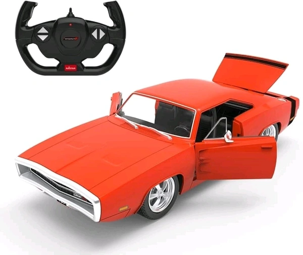 RASTAR RC Car 1/16 Scale 2.4Ghz Remote Control Car for Dodge Charger R/T R/C Toy Car Model Vehicle.