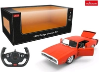 RASTAR RC Car 1/16 Scale 2.4Ghz Remote Control Car for Dodge Charger R/T R/C Toy Car Model Vehicle.