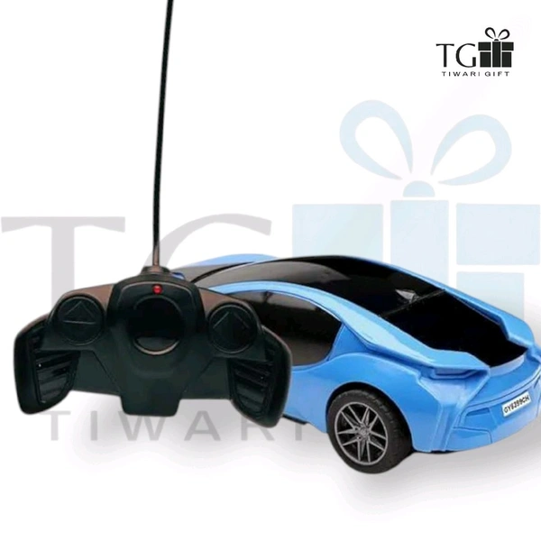 a 3D famous remote-controlled toy racing car.
It features 4-way control: forward, reverse, left, and right turns.